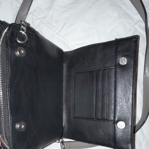 Steve Madden Silver-Gray Crossbody Bag - Picture 6 of 7